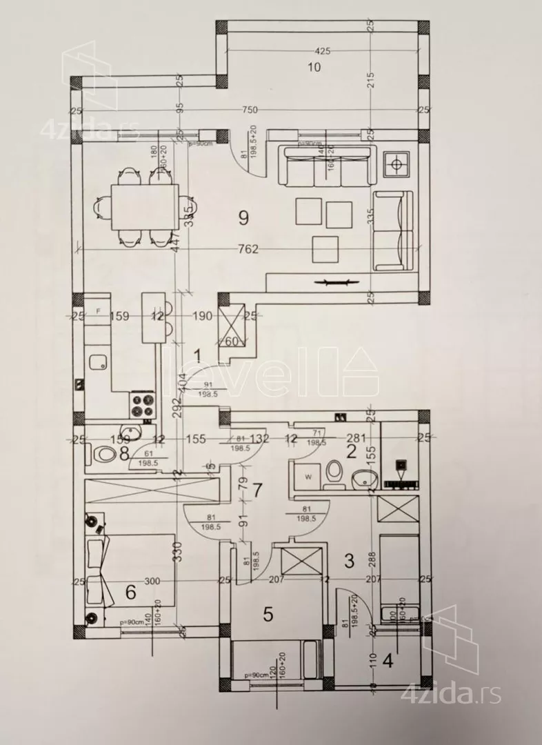 Troiposoban stan | 4zida