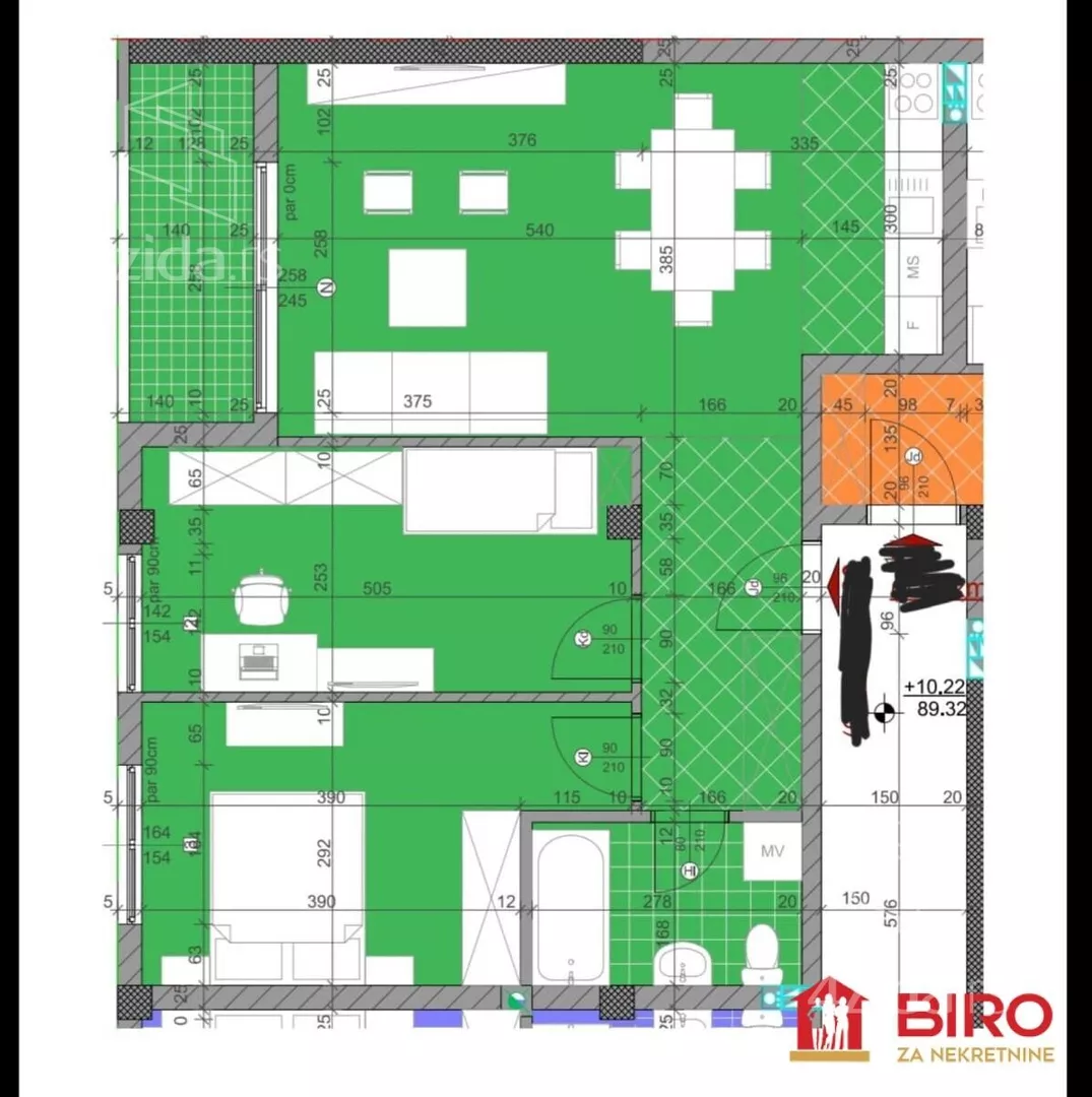 Trosoban stan | 4zida