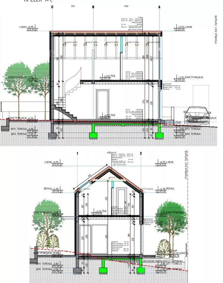 2-etažna kuća | 4zida
