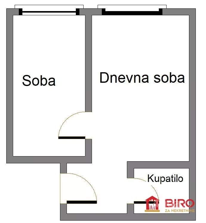 Jednoiposoban stan | 4zida