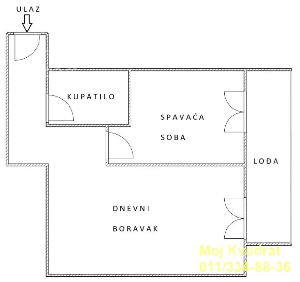 Dvosoban stan | 4zida