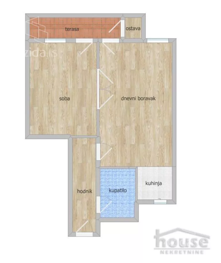 Dvosoban stan | 4zida