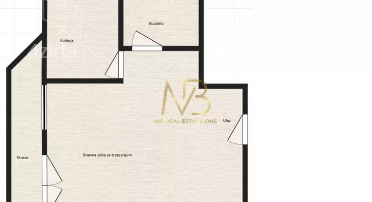 Jednosoban stan | 4zida