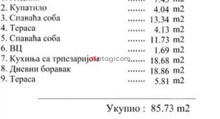 Trosoban stan | 4zida