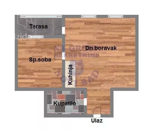 Jednoiposoban stan | 4zida