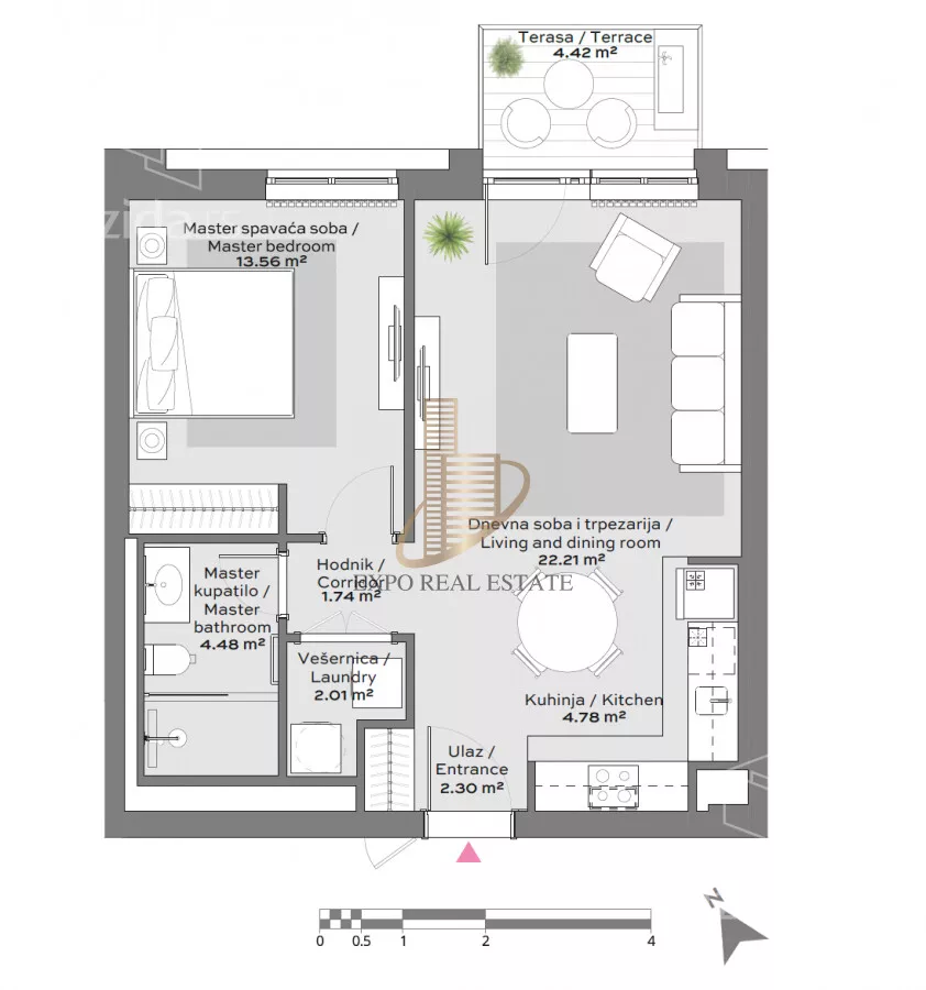 Dvosoban stan | 4zida