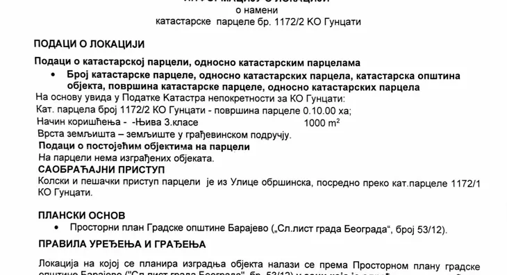 Građevinsko zemljište | 4zida