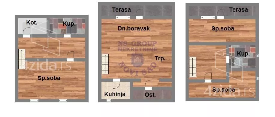 2-etažna kuća | 4zida