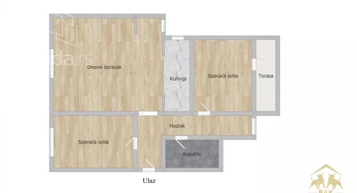Trosoban stan | 4zida