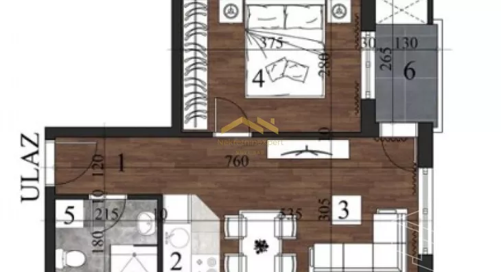 Dvosoban stan | 4zida