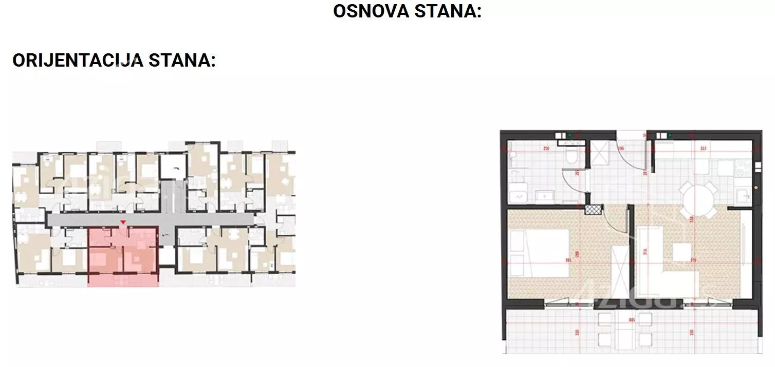 Dvosoban stan | 4zida