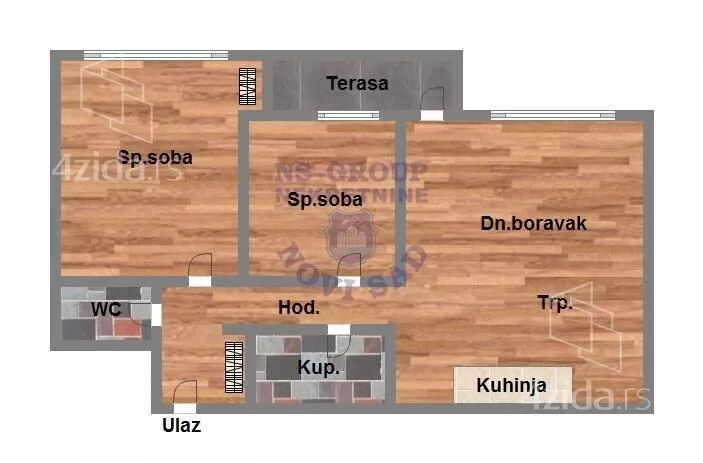 Dvoiposoban stan | 4zida