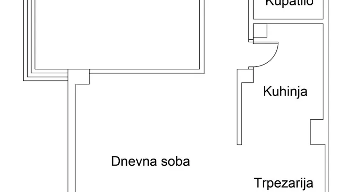 Dvosoban stan | 4zida