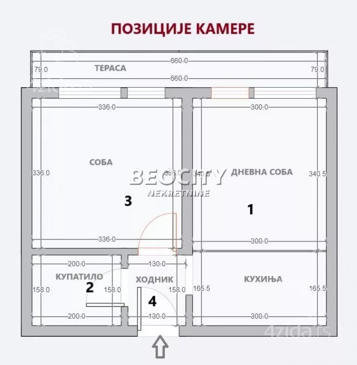 Dvosoban stan | 4zida