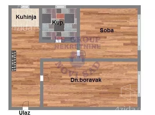 Dvosoban stan | 4zida