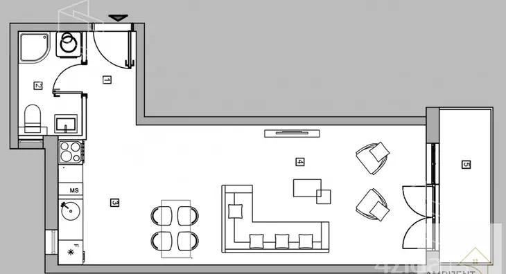 Jednosoban stan | 4zida