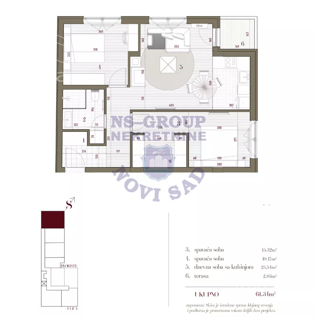 Trosoban stan | 4zida