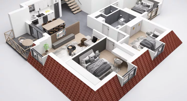 Troiposoban stan | 4zida