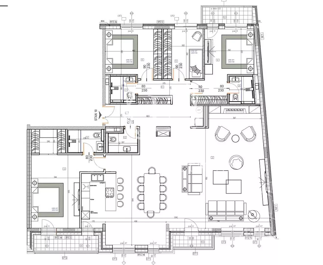 Petosoban stan | 4zida