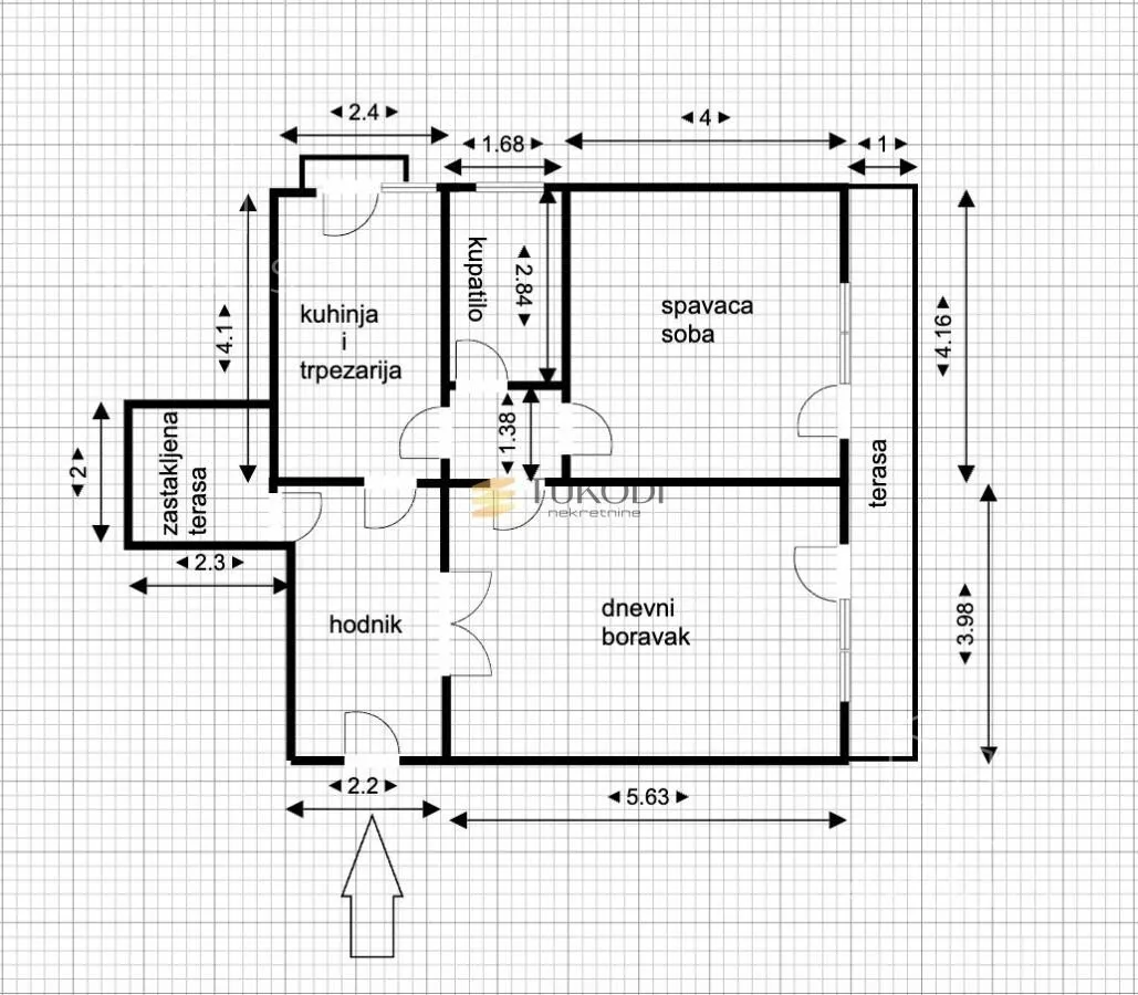 Dvosoban stan | 4zida