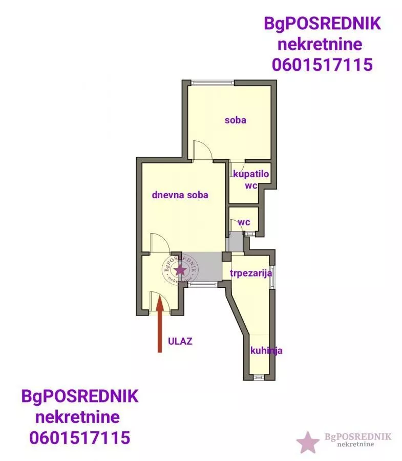 Dvosoban stan | 4zida