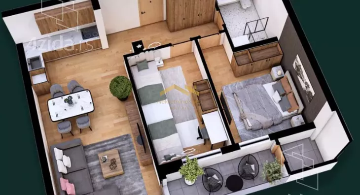 Trosoban stan | 4zida