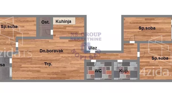 Četvorosoban stan | 4zida