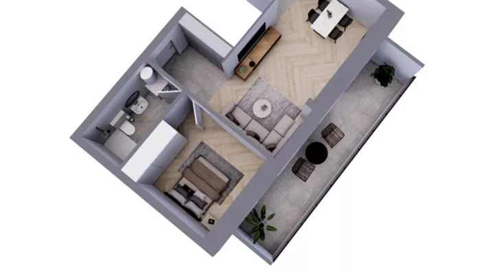 Dvosoban stan | 4zida