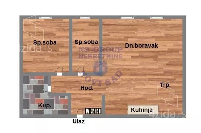 Dvoiposoban stan | 4zida