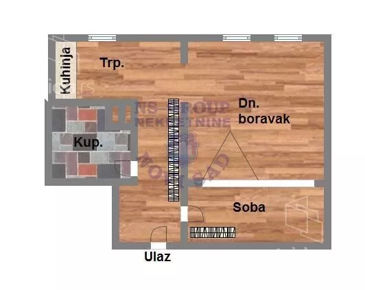 Jednosoban stan | 4zida