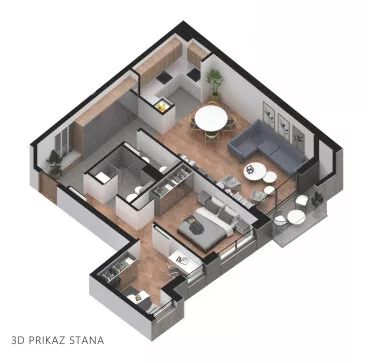 Dvoiposoban stan | 4zida