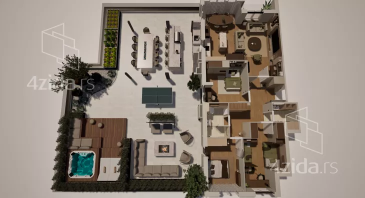 Četvorosoban stan | 4zida