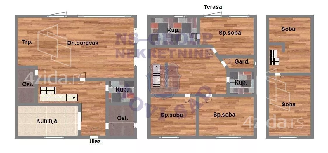 2-etažna kuća | 4zida