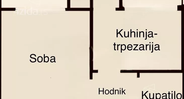 Jednosoban stan | 4zida