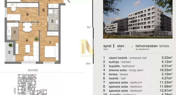 Četvorosoban stan | 4zida