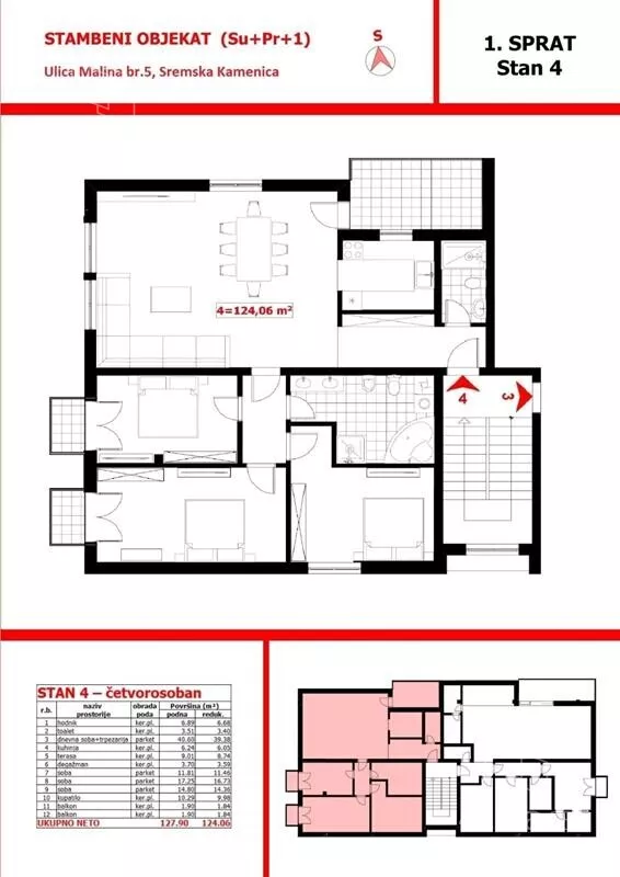 Četvorosoban stan | 4zida