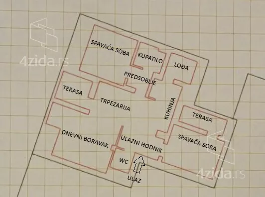 Trosoban stan | 4zida