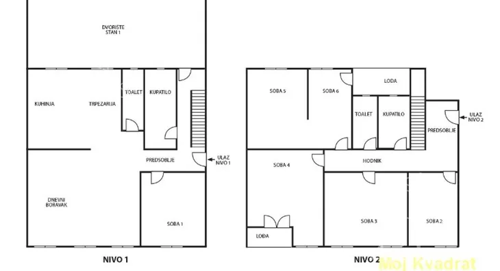 Šestosoban stan | 4zida