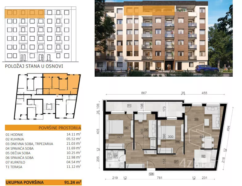 Četvorosoban stan | 4zida
