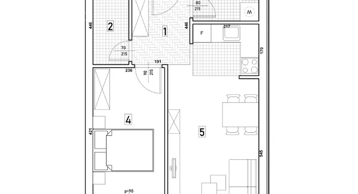 Dvosoban stan | 4zida
