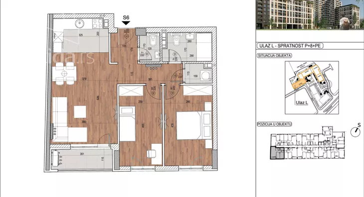Trosoban stan | 4zida