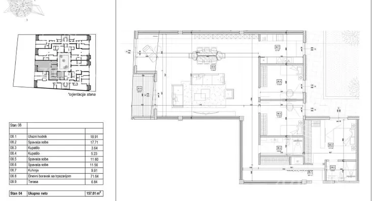 Petosoban stan | 4zida