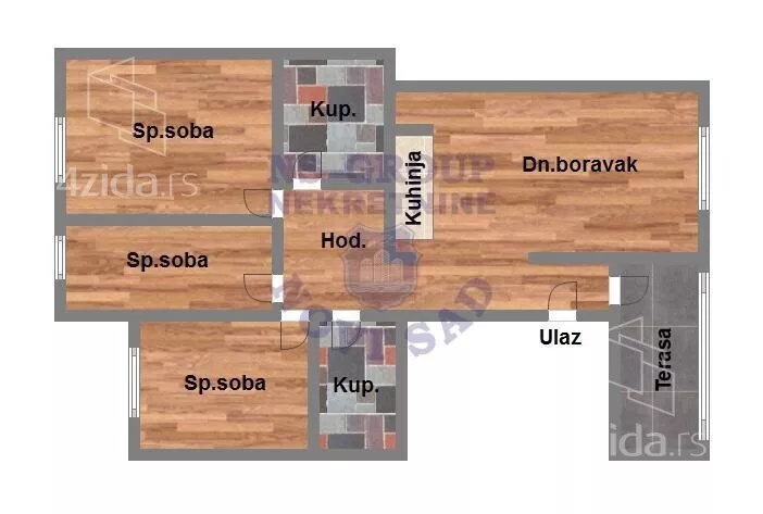 Četvorosoban stan | 4zida