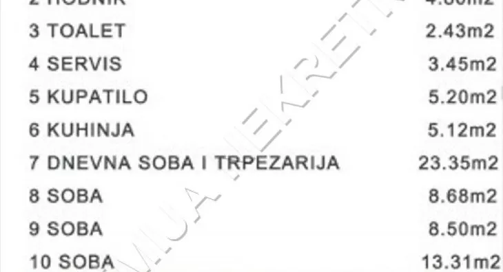 Troiposoban stan | 4zida