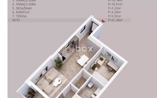 Dvoiposoban stan | 4zida