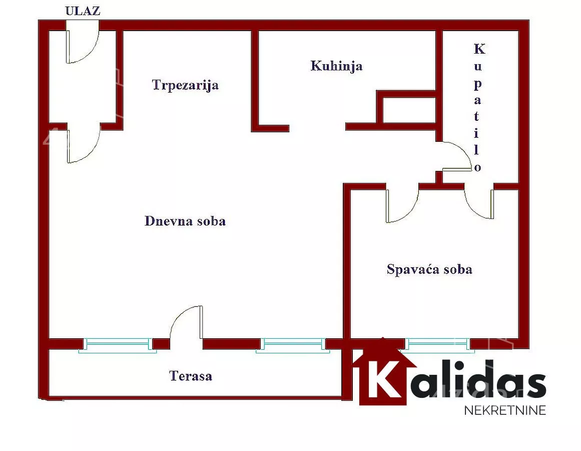 Dvosoban stan | 4zida