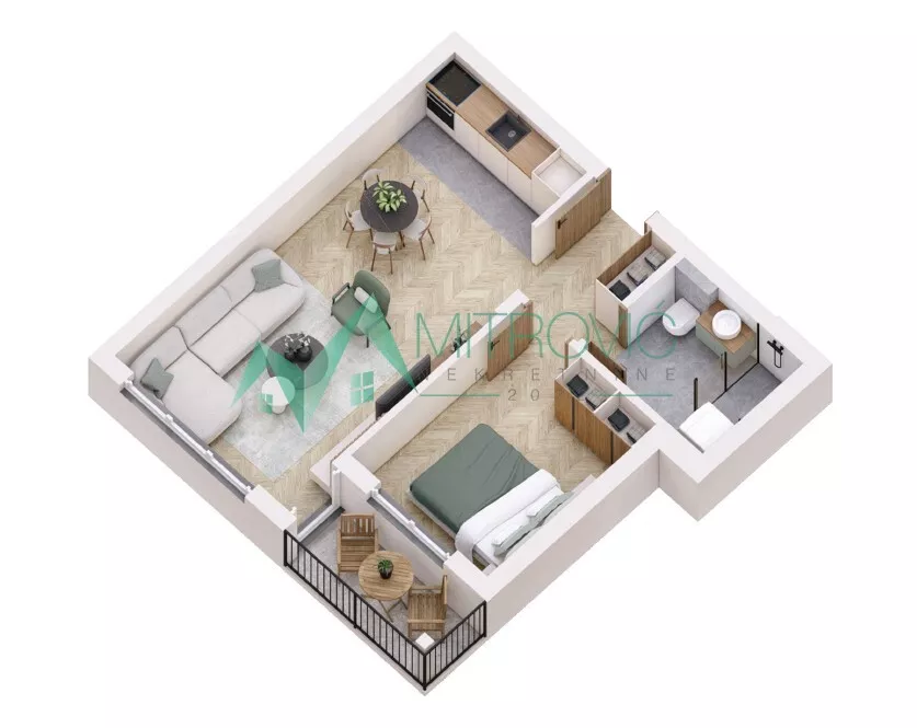 Dvosoban stan | 4zida