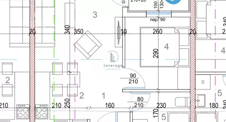 Jednoiposoban stan | 4zida