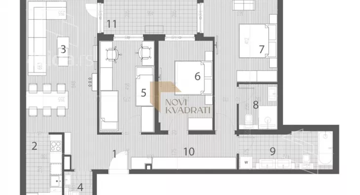 Četvorosoban stan | 4zida