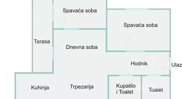 Trosoban stan | 4zida